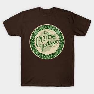 Pride of Ireland logo (Parchment) T-Shirt